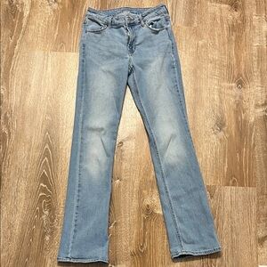 Old Navy Light Blue Women's Straight Leg Jeans